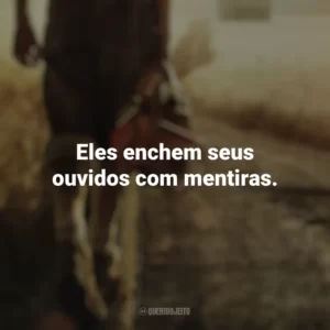 Eles enchem seus ouvidos com mentiras. Massacre no Texas (Filme)