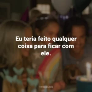 Eu teria feito qualquer coisa para ficar com ele. Meu Amigo Enzo (Filme)