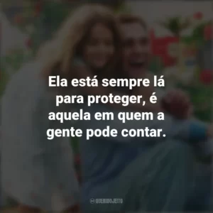 Ela está sempre lá para proteger, é aquela em quem a gente pode contar. Milagre na Cela 7 (Filme)