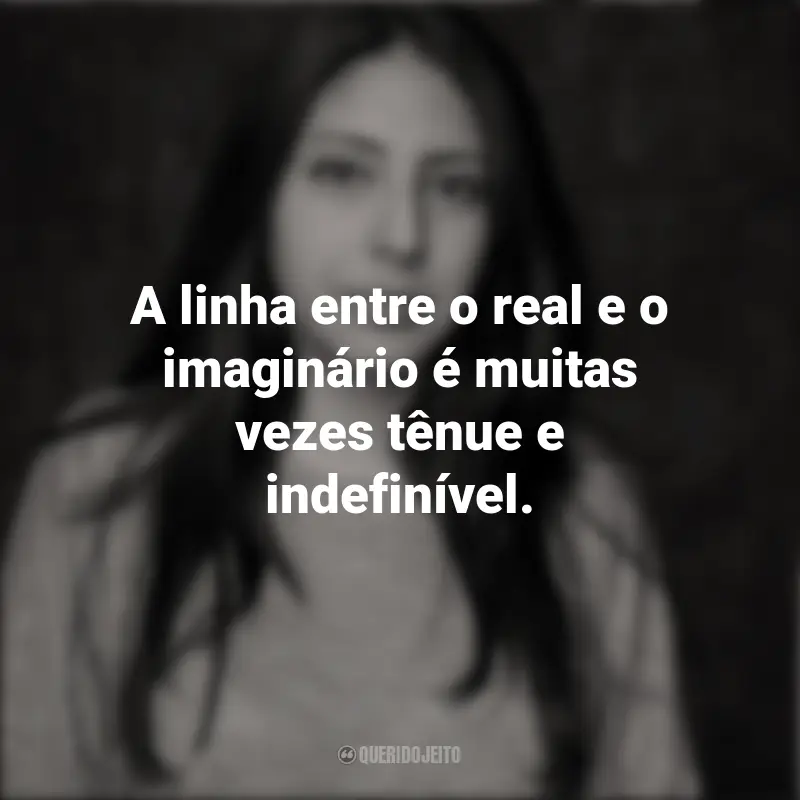 Frases de Mónica Ojeda: A linha entre o real e o imaginário é muitas vezes tênue e indefinível.