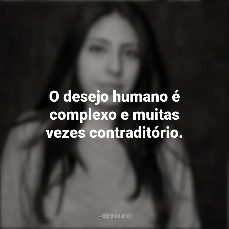 Pensamentos de Mónica Ojeda e frases: O desejo humano é complexo e muitas vezes contraditório.