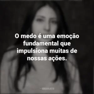 O medo é uma emoção fundamental que impulsiona muitas de nossas ações. Mónica Ojeda