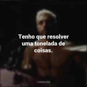 Tenho que resolver uma tonelada de coisas. O Som do Silêncio (Filme)