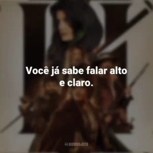 Você já sabe falar alto e claro. Os Três Mosqueteiros: D’Artagnan (Filme)