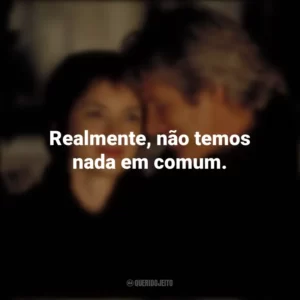 Realmente, não temos nada em comum. Outono em Nova York (Filme)
