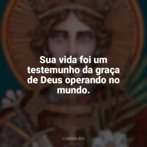Sua vida foi um testemunho da graça de Deus operando no mundo. São Venceslau