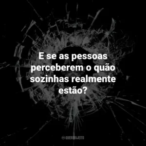 E se as pessoas perceberem o quão sozinhas realmente estão? Black Mirror (Série)