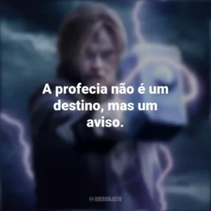 A profecia não é um destino, mas um aviso. Ragnarok (Série)