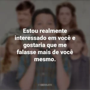 Estou realmente interessado em você e gostaria que me falasse mais de você mesmo. Young Sheldon (Série)