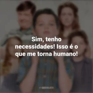 Sim, tenho necessidades! Isso é o que me torna humano! Young Sheldon (Série)