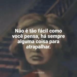 Não é tão fácil como você pensa, há sempre alguma coisa para atrapalhar. A Noite das Bruxas (Livro)
