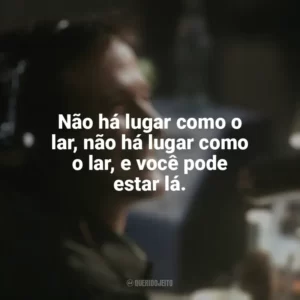 Não há lugar como o lar, não há lugar como o lar, e você pode estar lá. Bom Dia, Vietnã (Filme)