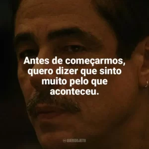 Antes de começarmos, quero dizer que sinto muito pelo que aconteceu. Camaleões (Filme)