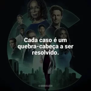 Cada caso é um quebra-cabeça a ser resolvido. Chicago Med (Série)