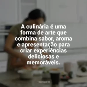 A culinária é uma forma de arte que combina sabor, aroma e apresentação para criar experiências deliciosas e memoráveis. Culinária e Alimentação