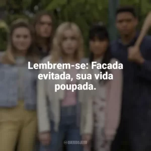 Lembrem-se: Facada evitada, sua vida poupada. Dezesseis Facadas (Filme)