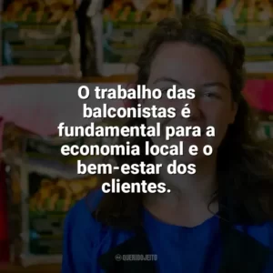 O trabalho das balconistas é fundamental para a economia local e o bem-estar dos clientes. Dia da Balconista