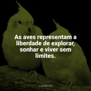 As aves são poesias que flutuam no céu, encantando nossos olhos e ouvidos. Dia das Aves