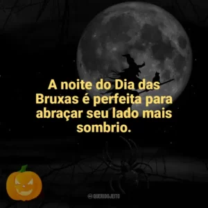 A noite do Dia das Bruxas é perfeita para abraçar seu lado mais sombrio. Dia das Bruxas