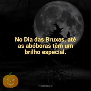 No Dia das Bruxas, até as abóboras têm um brilho especial. Dia das Bruxas