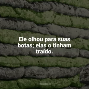 Ele olhou para suas botas; elas o tinham traído. Dia de Folga um Conto de Natal (Livro)