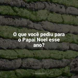 O que você pediu para o Papai Noel esse ano? Dia de Folga um Conto de Natal (Livro)
