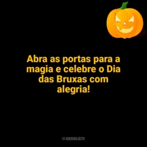 Abra as portas para a magia e celebre o Dia das Bruxas com alegria! Halloween