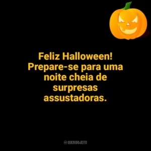 Feliz Halloween! Prepare-se para uma noite cheia de surpresas assustadoras. Halloween