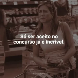 Só ser aceito no concurso já é incrível. O Maior Amor do Mundo (Filme)