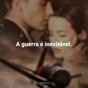 A guerra é inevitável. Pearl Harbor (Filme)