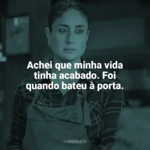 Achei que minha vida tinha acabado. Foi quando bateu à porta. Suspeito X (Filme)