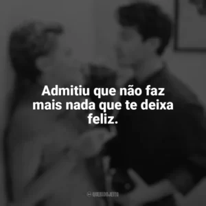 Admitiu que não faz mais nada que te deixa feliz. Sweet November (Filme)