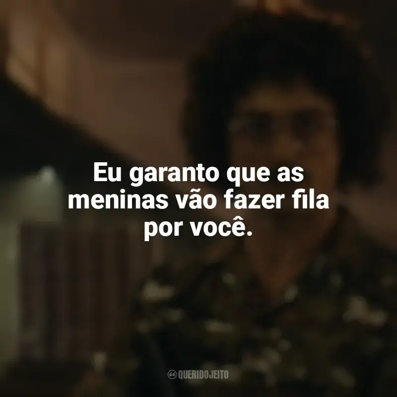 Filme Weird: The Al Yankovic Story frases: Eu garanto que as meninas vão fazer fila por você.