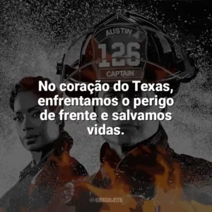 No coração do Texas, enfrentamos o perigo de frente e salvamos vidas. 9-1-1: Lone Star (Série)
