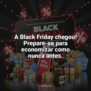 A Black Friday chegou! Prepare-se para economizar como nunca antes. Black Friday