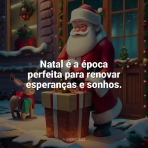 Natal é a época perfeita para renovar esperanças e sonhos. Caixinha de Natal