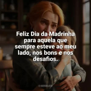 Feliz Dia da Madrinha para aquela que sempre esteve ao meu lado, nos bons e nos desafios. Dia da Madrinha