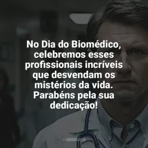No Dia do Biomédico, celebremos esses profissionais incríveis que desvendam os mistérios da vida. Parabéns pela sua dedicação! Dia do Biomédico