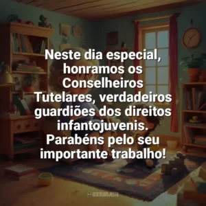 Neste dia especial, honramos os Conselheiros Tutelares, verdadeiros guardiões dos direitos infantojuvenis. Parabéns pelo seu importante trabalho! Dia do Conselheiro Tutelar