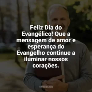 Feliz Dia do Evangélico! Que a mensagem de amor e esperança do Evangelho continue a iluminar nossos corações. Dia do Evangélico
