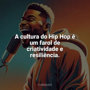 A cultura do Hip Hop é um farol de criatividade e resiliência. Dia do Hip Hop