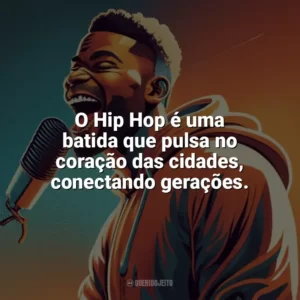 O Hip Hop é uma batida que pulsa no coração das cidades, conectando gerações. Dia do Hip Hop