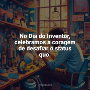 No Dia do Inventor, celebramos a coragem de desafiar o status quo. Dia do Inventor