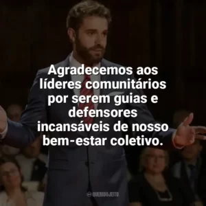Agradecemos aos líderes comunitários por serem guias e defensores incansáveis de nosso bem-estar coletivo. Dia do Líder Comunitário