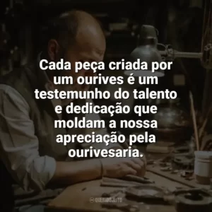Cada peça criada por um ourives é um testemunho do talento e dedicação que moldam a nossa apreciação pela ourivesaria. Dia do Ourives