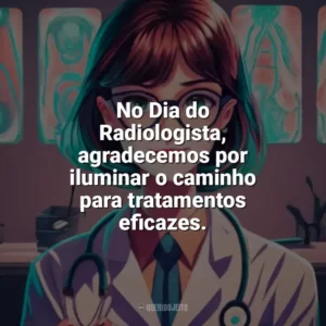 No Dia do Radiologista, agradecemos por iluminar o caminho para tratamentos eficazes. Dia do Radiologista