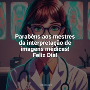 Parabéns aos mestres da interpretação de imagens médicas! Feliz Dia! Dia do Radiologista