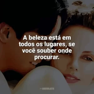 A beleza está em todos os lugares, se você souber onde procurar. Doce Novembro (Filme)