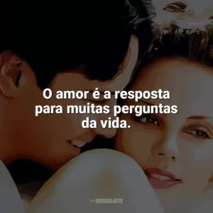 O amor é a resposta para muitas perguntas da vida. Doce Novembro (Filme)