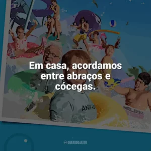 Em casa, acordamos entre abraços e cócegas. Férias de Verão (2023)
